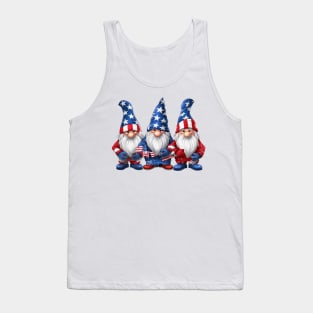 4th of July Gnomes #4 Tank Top